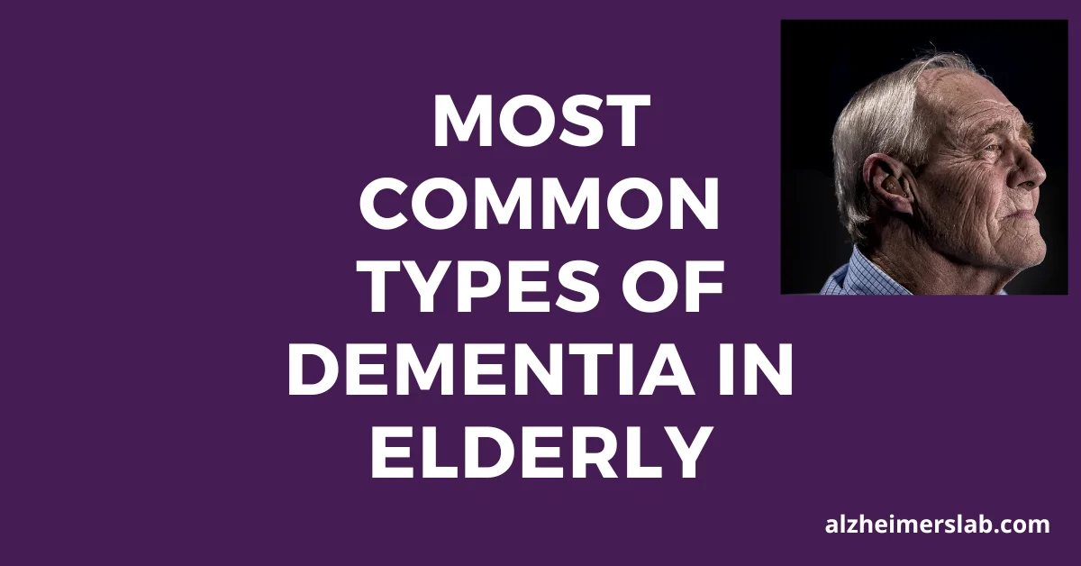 3 Most Common Types of Dementia in Elderly