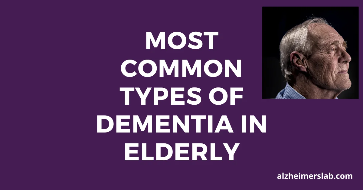 Most Common Types of Dementia in Elderly