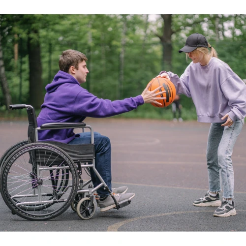 physical activities or sports while using a wheelchair