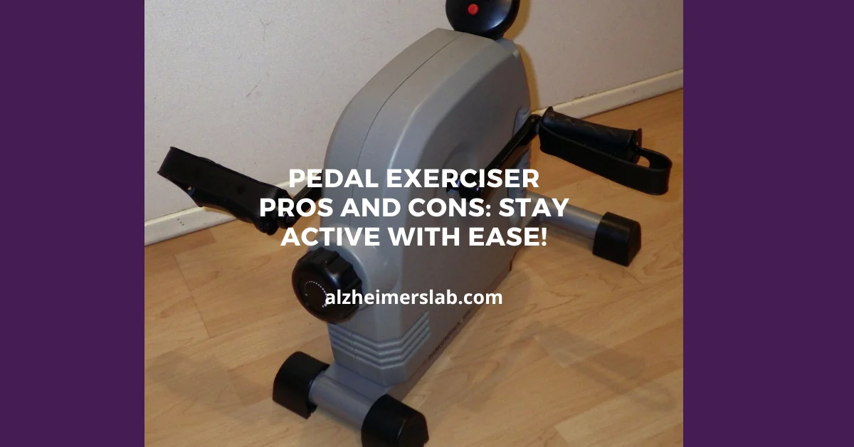 Pedal Exerciser Pros and Cons