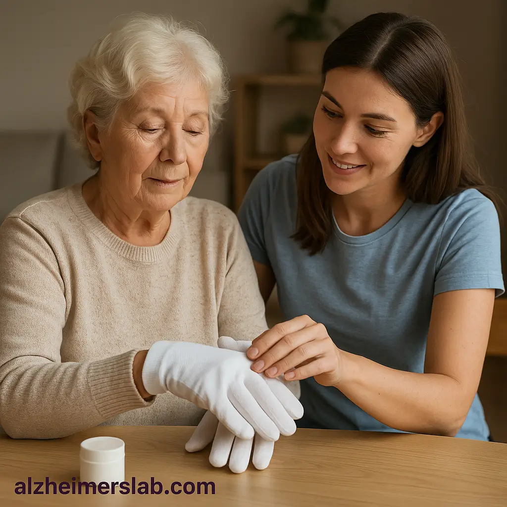 Moisturizing Cotton Gloves for Seniors