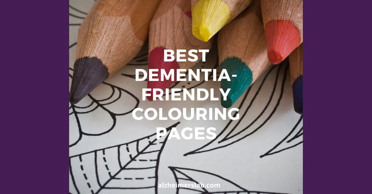 Best Dementia-Friendly Colouring Pages