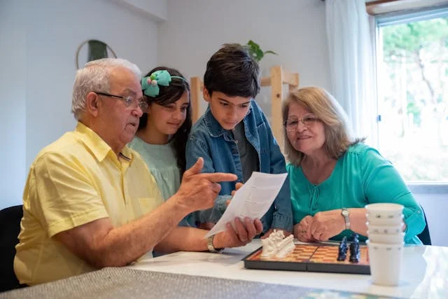 Family Reading Game Instruction