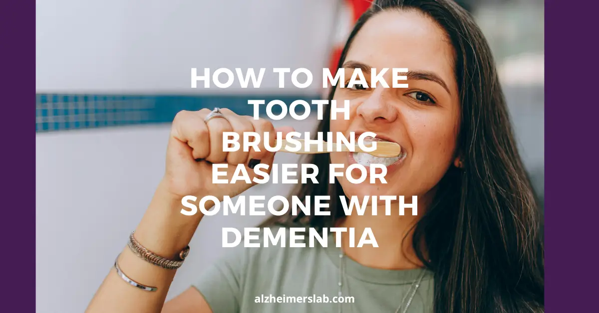 brushing teeth