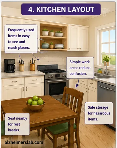 4 Kitchen layout